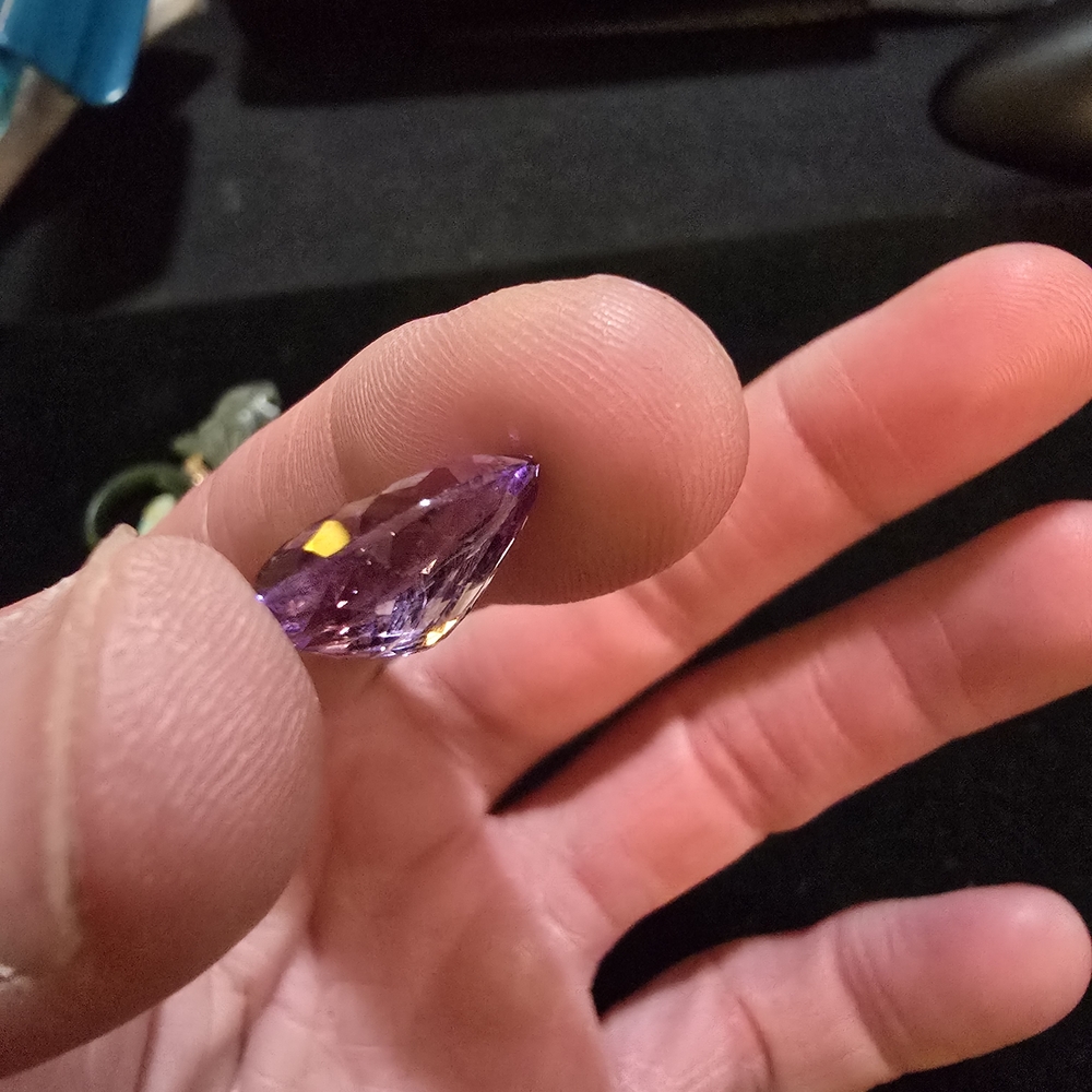 Stunnung Purple Sapphire